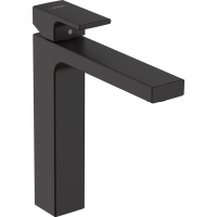 Смеситель Hansgrohe Vernis Shape 190 для умывальника pop-up Matt Black (71562670)