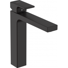 Змішувач Hansgrohe Vernis Shape 190 для умивальника pop-up Matt Black (71562670)