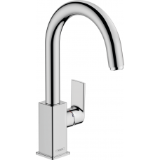 Змішувач Hansgrohe Vernis Shape 200 для умивальника з рухомим носиком Chrome (71564000)