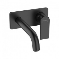Змішувач Hansgrohe Vernis Shape для раковини прихованого монтажу 205 мм Matt Black (71578670)