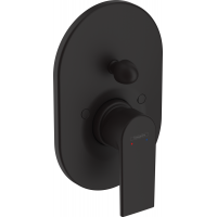 Змішувач Hansgrohe Vernis Shape для ванни200 Matt Black (71458670)