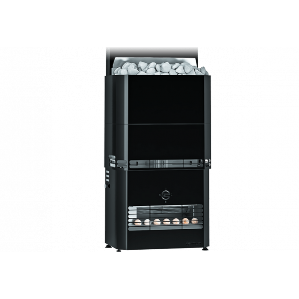 Електрокамʼянка для бані та сауни закрита SAUNUM Primary 6 kW / чорний