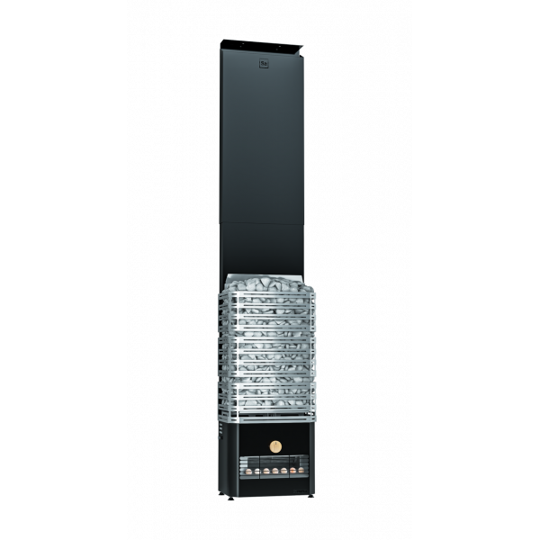 Електрокамʼянка для бані та сауни сітка SAUNUM Primary 6 kW / чорний