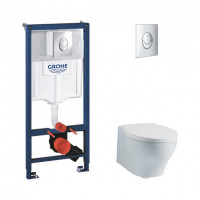 Інсталяція Azzurra Vera VER100B1SOSK с сиденьем Azzurra Vera VER1848TIF + инсталляция Grohe Rapid SL 38721001