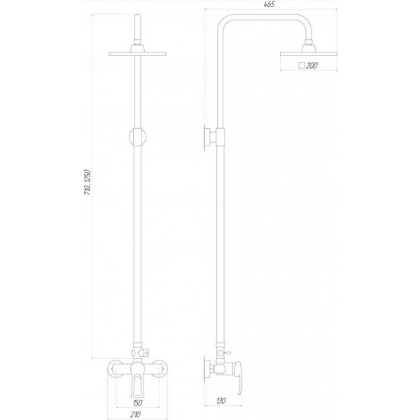 Душова система Globus Lux GLSV-0088