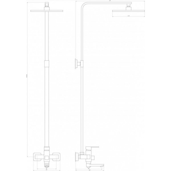 Душова система Globus Lux VAN-DS0026
