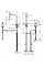 Кухонна мийка Hansgrohe C51-F635-09 Сombi 770x510 на дві чаші 180/450 Select із змішувачем Chrome (43220000)