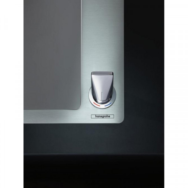 Кухонна мийка Hansgrohe C71-F655-04 755х500 Сombi із змішувачем на дві чаші 180/450 (43210800) Stainless Steel