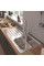 Кухонна мийка Hansgrohe S4111-F400 на стільницю 975х505 із сифоном (43341800) Stainless Steel