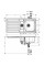 Кухонна мийка Hansgrohe S4111-F540 на стільницю 1075х505 із сифоном (43342800) Stainless Steel