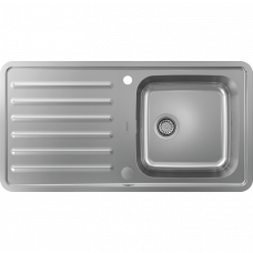 Hansgrohe S4113-F400 на стільницю 975х505 із сифоном automatic (43338800) Stainless Steel