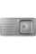 Кухонна мийка Hansgrohe S4113-F400 на стільницю 975х505 із сифоном automatic (43338800) Stainless Steel