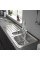 Кухонна мийка Hansgrohe S4113-F540 на стільницю 1075х505 із сифоном automatic (43339800) Stainless Steel