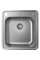 Кухонна мийка Hansgrohe S412-F400 на стільницю 480х520 із сифоном automatic (43335800) Stainless Steel