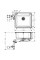Кухонна мийка Hansgrohe S412-F500 на стільницю 580х520 із сифоном automatic (43336800) Stainless Steel