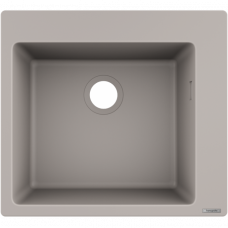 Кухонна мийка Hansgrohe S510-F450 560х510  Concretegrey (43312380)