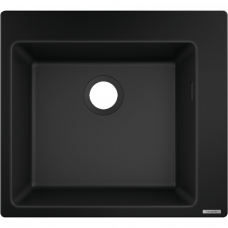 Кухонна мийка Hansgrohe S510-F450 560х510  Graphiteblack (43312170)