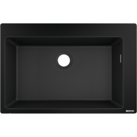 Кухонна мийка Hansgrohe S510-F660 77х51 Graphite Black (43313170)
