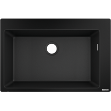 Кухонна мийка Hansgrohe S510-F660 77х51 Graphite Black (43313170)