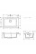 Кухонна мийка Hansgrohe S510-F660 77х51 Graphite Black (43313170)