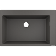 Кухонна мийка Hansgrohe S510-F660 77х51 Stonegrey (43313290)