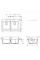 Кухонна мийка Hansgrohe S510-F770 770х510 дві чаші 370/370 Stonegrey (43316290)