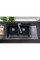 Кухонна мийка Hansgrohe S510-F770 770х510 на дві чаші 370/370 Graphiteblack (43316170)