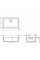Кухонна мийка Hansgrohe S510-U660 під стільницю 710х450 (43432290)