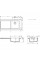 Кухонна мийка Hansgrohe S514-F450 1050х510 полиця ліворуч Stonegrey (43314290)
