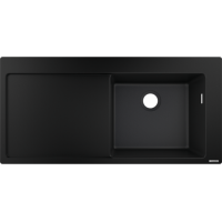 Кухонна мийка Hansgrohe S514-F450 1050х510: полиця ліворуч Graphiteblack (43314170)