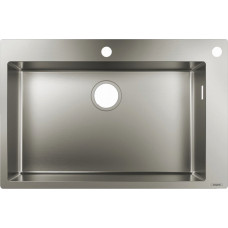 Hansgrohe S712-F660 на стільницю 760х500 сталева (43308800) Stainless Steel
