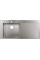 Кухонна мийка Hansgrohe S718-F450 на стільницю 2х35Ø 1045х510, полиця зліва Stainless Steel (43332800)