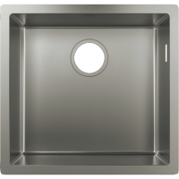 Кухонна мийка Hansgrohe S719-U400 під стільницю 450х450 см (43425800) Stainless Steel