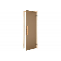 Дверь для бани и сауны Tesli Magnetic Sateen 70X190