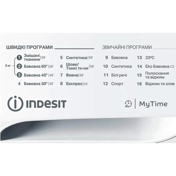 Пральна машина Indesit OMTWSA61052WUA