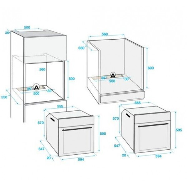 Духова шафа Beko BIM24400ZGCS