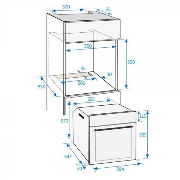 Духова шафа Beko BIE21100B
