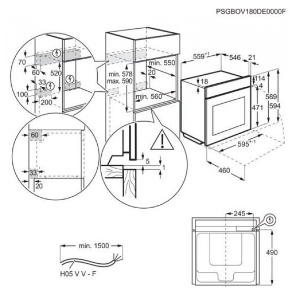Духова шафа Electrolux OED5C50Z
