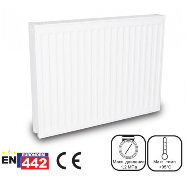 Сталевий радіатор IDMAR Ventil Compact 22 300x 1800