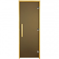 Двері для бані та сауни Tesli Lux Sateen 80Х200