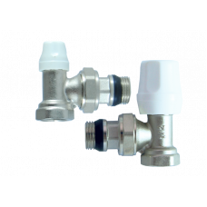 Кран радіаторний кутовий верхній 1/2" häzer