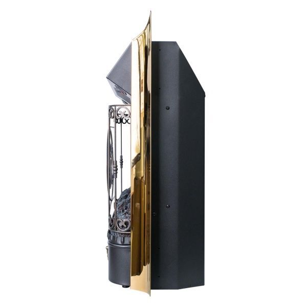 Електрокамін Bonfire Inver Brass