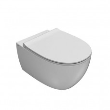 Унітаз Globo 4ALL безобідковий 54х36 см, Bluette (MDS03BL)