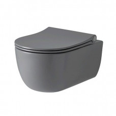 Унітаз Noken Set Acro Compact 100280416 Soft-Close 100285298, сірий матовий (100285516)