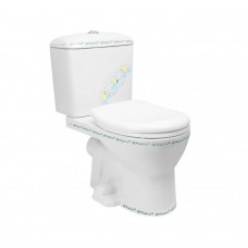 Унітаз Qtap Baby з сідінням QT2322C229PEWD