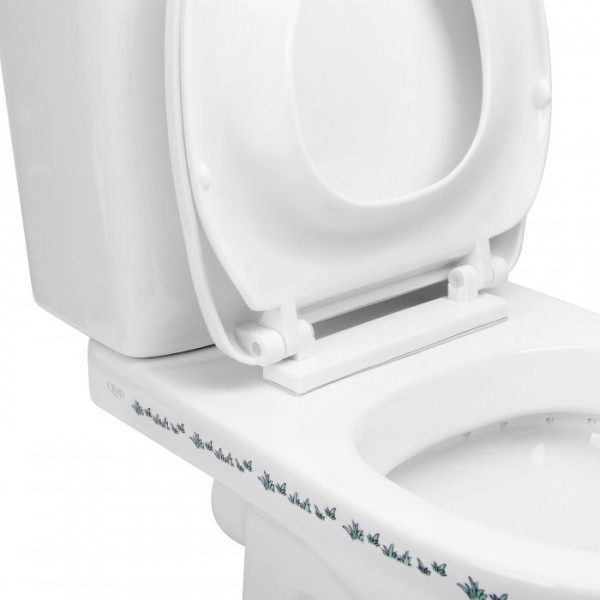 Унітаз Qtap Baby з сідінням QT2322C229PEWD