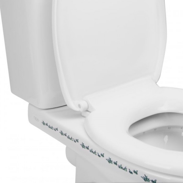 Унітаз Qtap Baby з сідінням QT2322C229PEWD