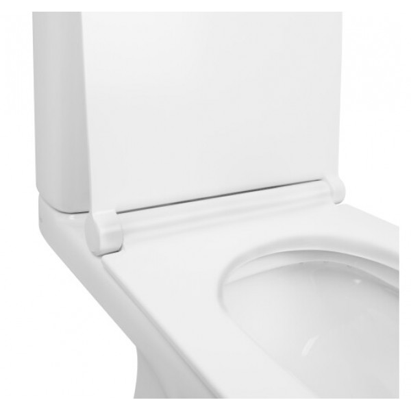 Унітаз Qtap Kolibri з сідінням Soft-close QT1022C667PW