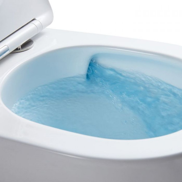 Унітаз Qtap Scorpio безободковий Ultra Quiet з сидінням Soft-close QT14222125AUQW