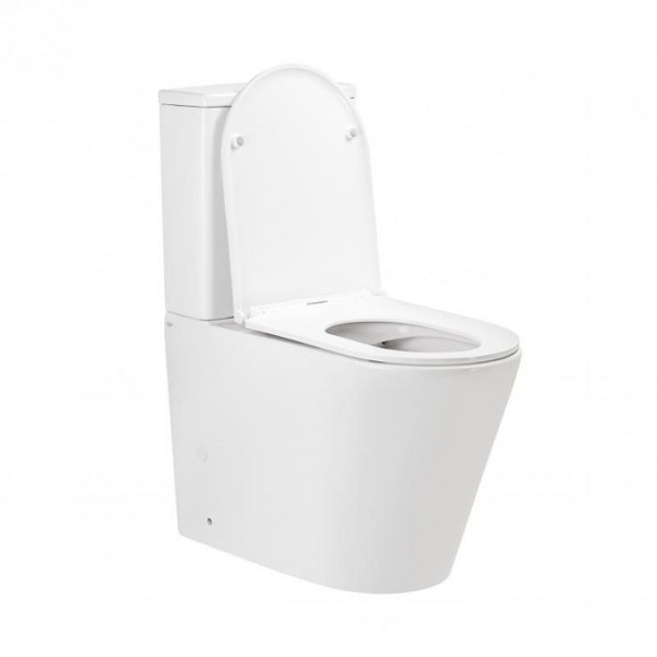 Унітаз Qtap Scorpio безободковий Ultra Quiet з сидінням Soft-close QT14222125AUQW